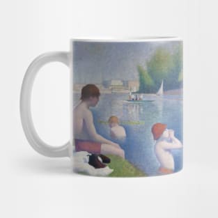 Georges Seurat - Bathers at Asnières Mug